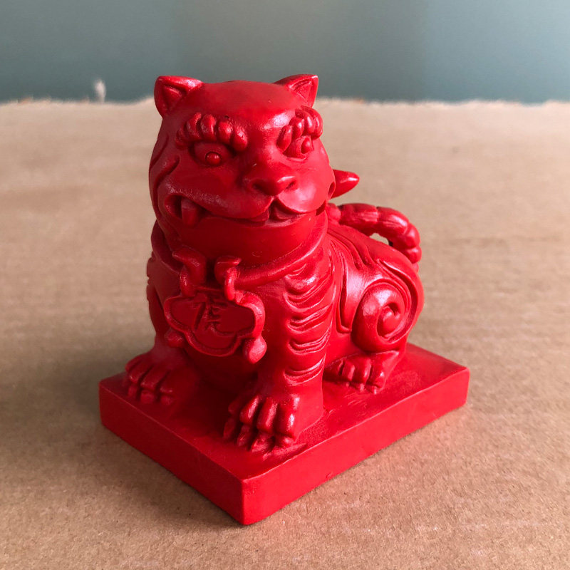 现代可爱萌萌虎小摆件