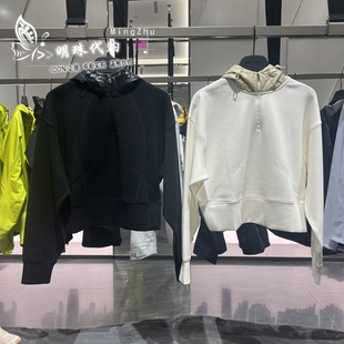 安踏冠军旅行系列2025秋冬新款女款半拉链连帽卫衣外套162540705