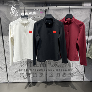 162610404 针织衫 安踏冠军全天候2026春女款 半拉链套头卫衣长袖