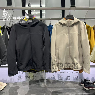 安踏冠军旅行2025秋冬男款连帽加绒加厚针织上衣外套152540716