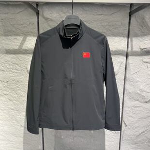 安踏冠军26夏男款 上衣外套152620602 防泼水防油防污防紫外线修身