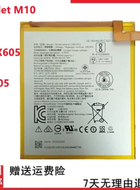 适用联想Tablet M10 TB-X605F/M/N X505F X605FC平板电池L18D1P32