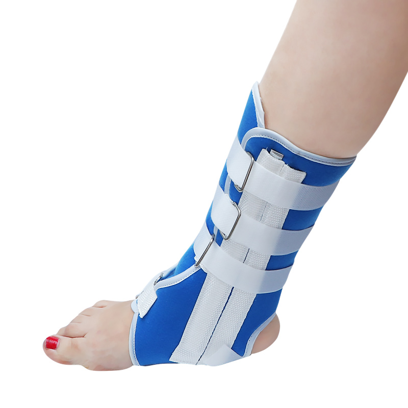 胫腓骨超踝支具 小腿踝关节固定支架大腿脚腕矫正器脚踝骨折护具