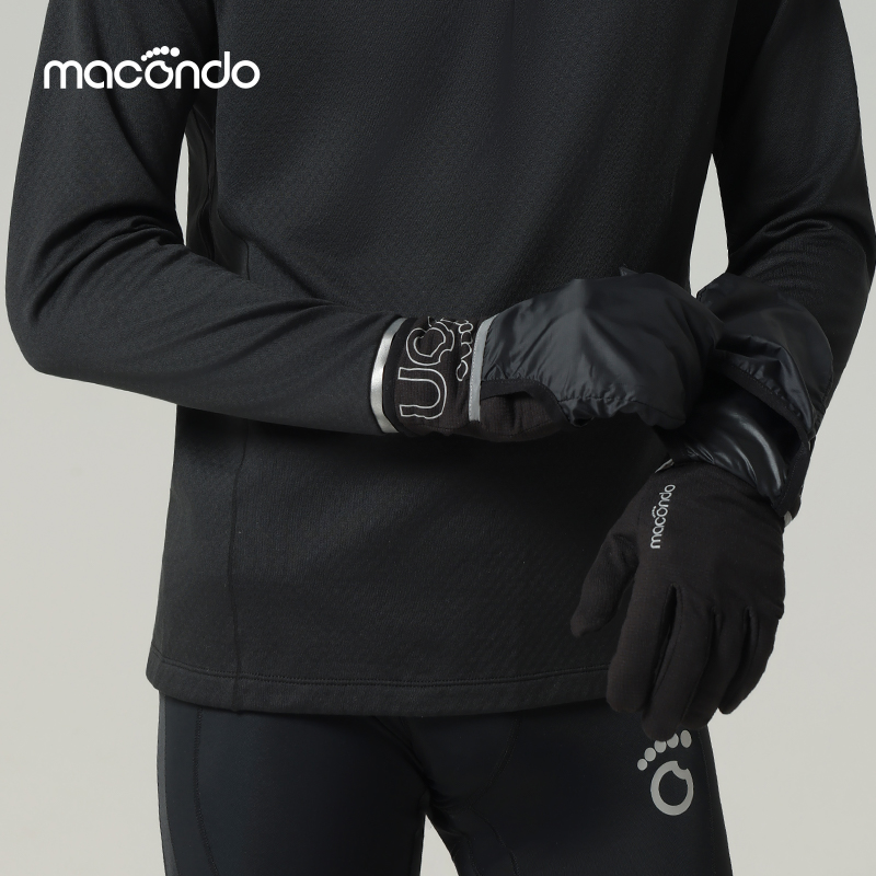 马孔多秋冬男女二合一防风加绒