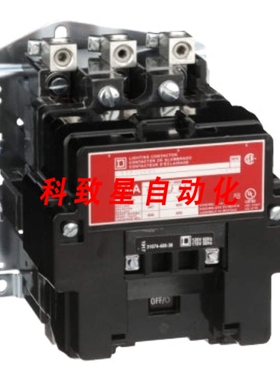 工业配件8903SQO2V02-100A 3-POLE 110/120VAC 电动照明触点