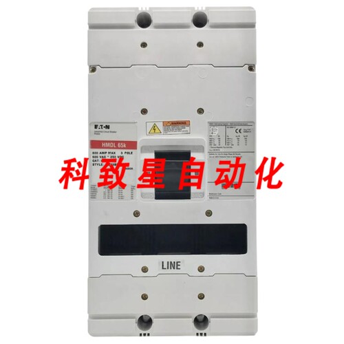 工业配件MDL3800F-800 AMP 600 VOLT 3极模制断路器