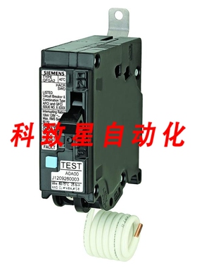 工业配件B120DF0 AMP 1 POLE 120V 双功能 AFCI/GFCI断路器BL