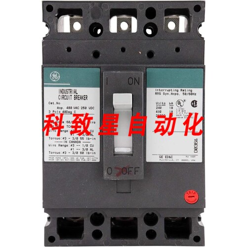 工业配件TED134050WL 馈通 480V 50A 3极断路器18KA 480V