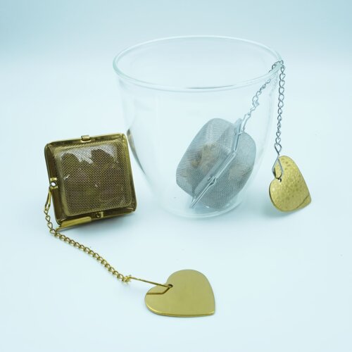 网状方型不锈钢茶漏隔茶具