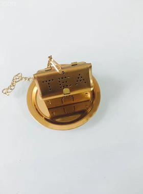 镀钛房子形状不锈钢茶漏隔45127茶道/茶具零配/泡茶器/滤茶器