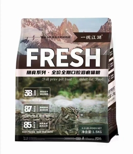 一统江湖猫粮幼猫成猫通用肠道呵护功能粮口腔泪痕全价全期猫粮