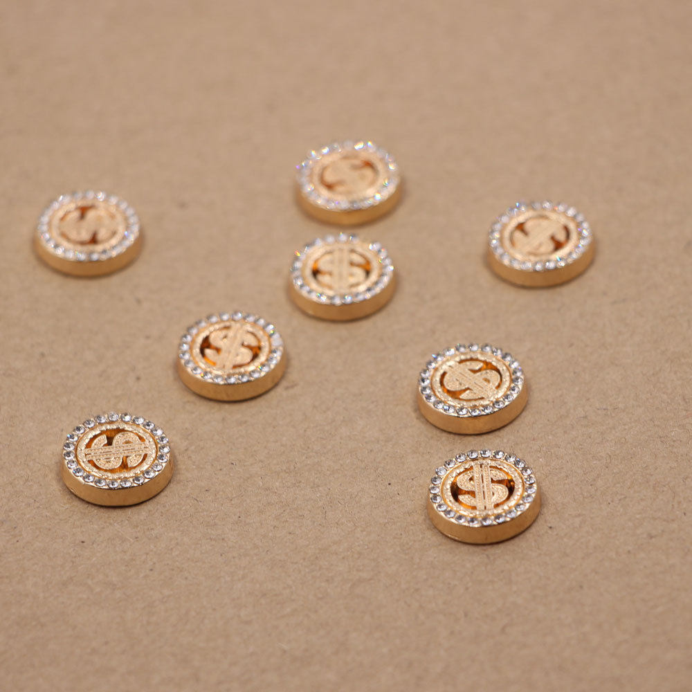 美金合金diy眼睛配件指甲贴粘胶di滴胶饰品配件镶钻装饰美甲辅料