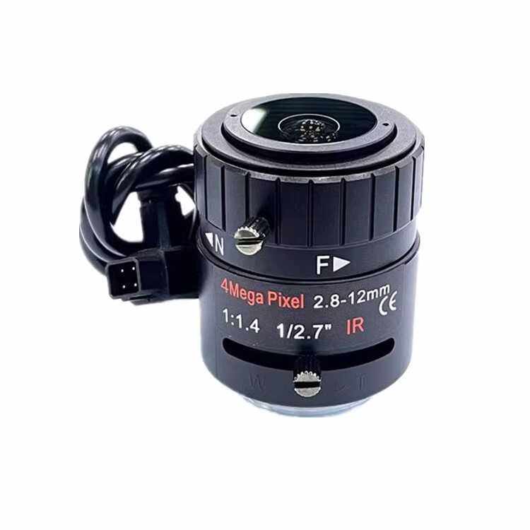 1/2.7英寸4MP 400万像素2.8-12mm自动光圈手动变焦CS高清监控镜头