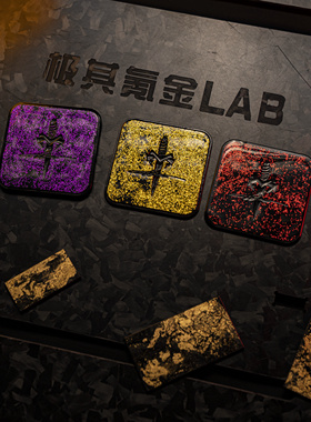 极其氪金LAB满天星净色系列50MM大号士气章魔术贴