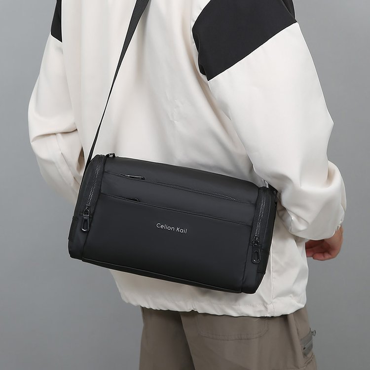 韩版简约单肩包男包包斜跨