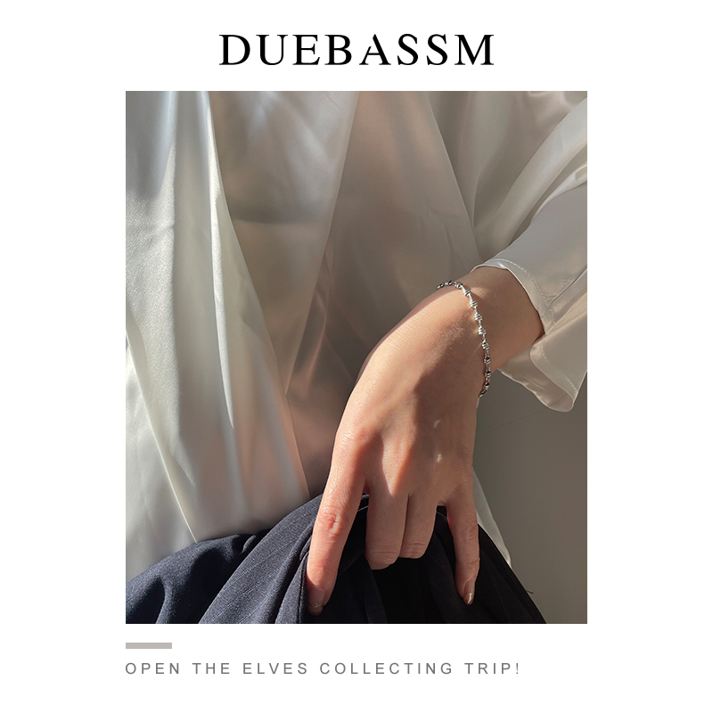 日韩s925纯银冷淡风森