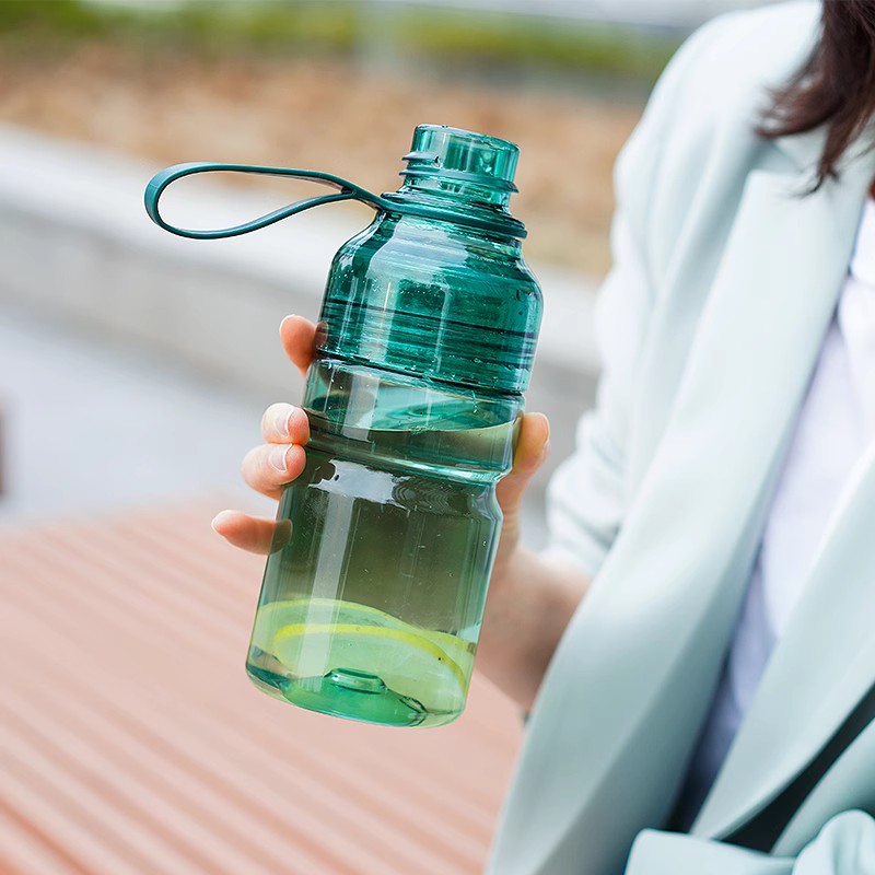 乐扣运动水杯女塑料Tritan