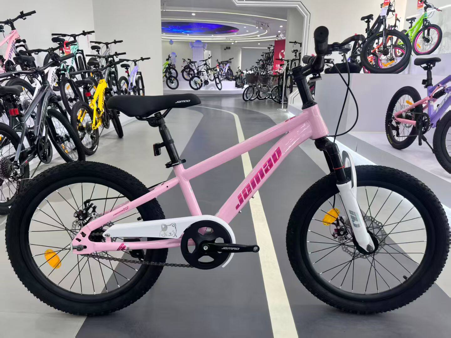 机器猫山地车182022寸减震碟刹炫彩6-15岁脚踏单车自行车