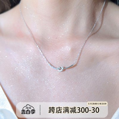 AFunnyStory925银女简约项链