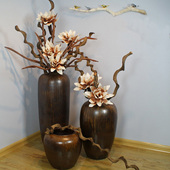 枯藤树藤红山藤干树枝客厅餐厅会所样板间酒店装 饰摆件室内插花瓶