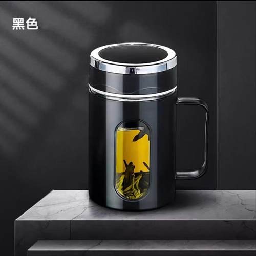 茶水分离大容量水杯家用
