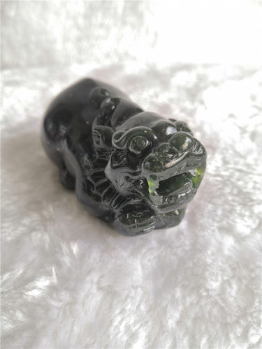 招财貔貅摆件泰山玉手把件送礼品