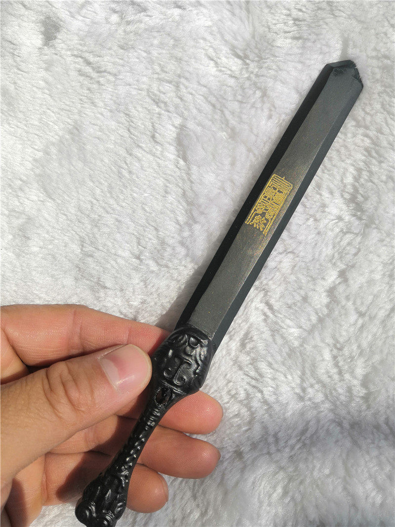 道家用品泰山玉神霄五雷剑发簪道士道系盘发法器发饰中国风古汉服