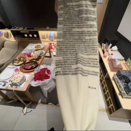 手工DIY帆布卷轴材料包缝制超长小作文送男女朋友生日情人节礼物