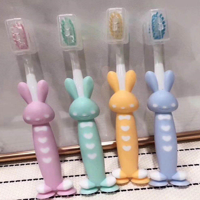日本儿童牙刷软毛男女小孩宝宝卡乳牙刷/训练牙刷/护