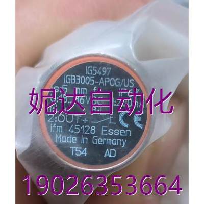 非标价Inductive sensor s IG5497 |? IGB3005-APOG/US-100-DPO询