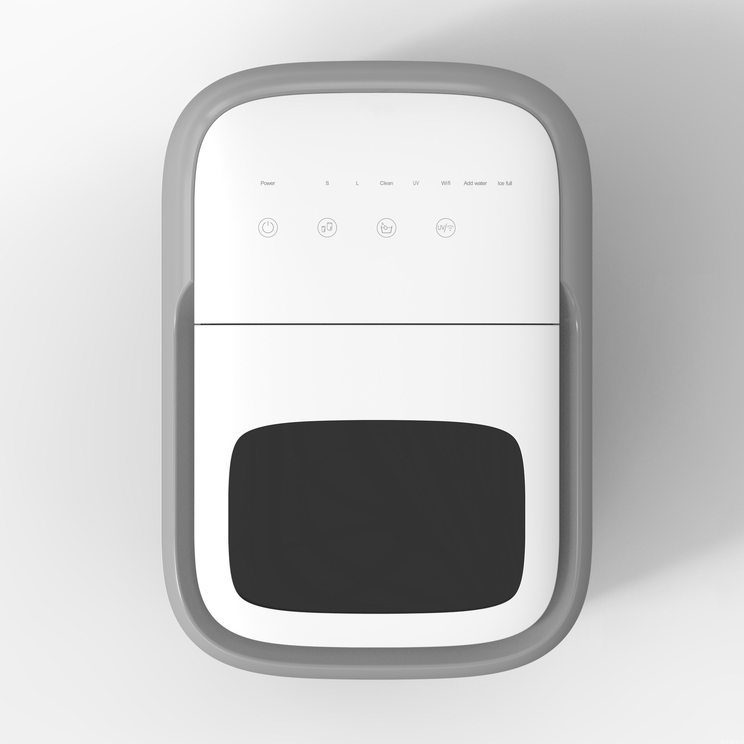 新品销家用制冰机小型冰块机气泡奶茶机冰块迷你智能雪冰 机商品