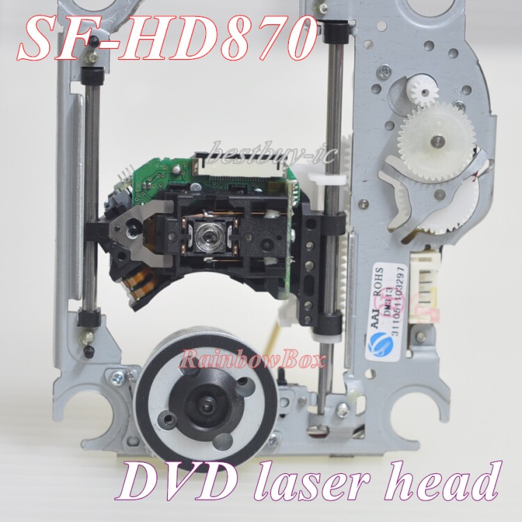 组合音响DVD播放机SF-HD870激光头 HD870光头带小铁架进出仓转盘