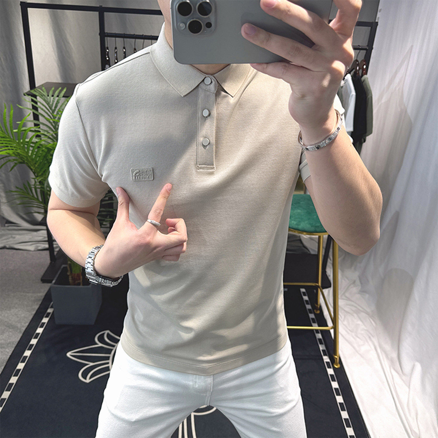 【官方正品】LVARO男士高档上衣