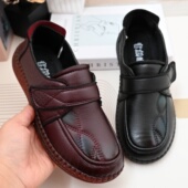 女棉鞋 加绒二棉薄绒冬季 新品 老北京布鞋 妈妈休闲鞋 粘带牛筋轻软底