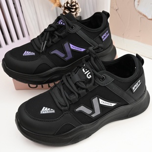 老北京时尚女棉鞋薄绒二棉系带妈妈运动休闲鞋轻便软底保暖学生鞋