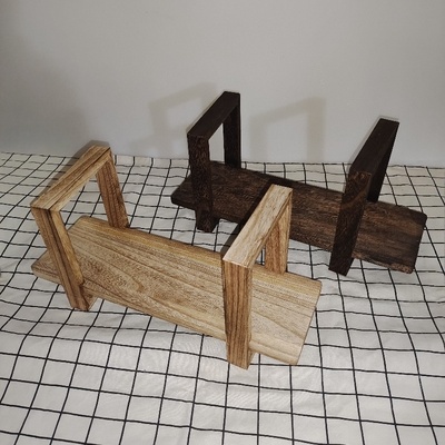 桌面简易书架学生用实木可移动