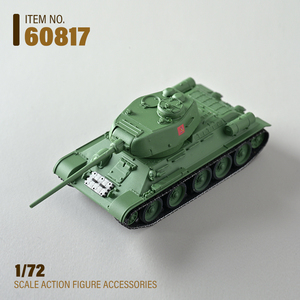 威龙坦克模型1/72少女战车T34/85