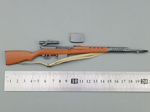 静态吃鸡威龙毛子1/6二战SVT-40