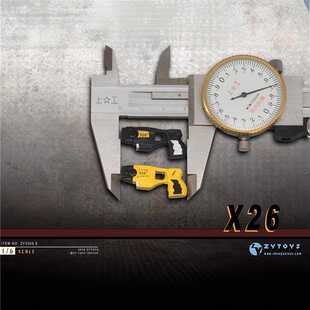 ZYTOYS 1/6 X26 电击枪 手办 兵人模型  ZY2009E 现货 不可发射