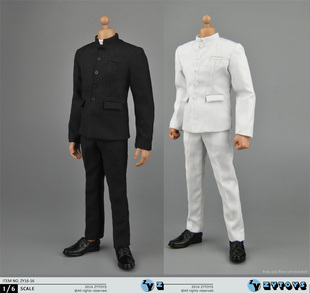 ZYTOYS 1/6 男装 中山装 ZY16-16兵人 手办 人偶12寸 衣服 中山服