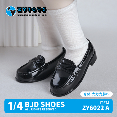ZYTOYS4分BJD鞋子娃鞋制服鞋