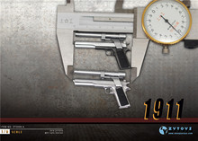 ZYTOYS--1/6 M1911手办 兵人模型 双色可选 ZY2009A 现货不可发射