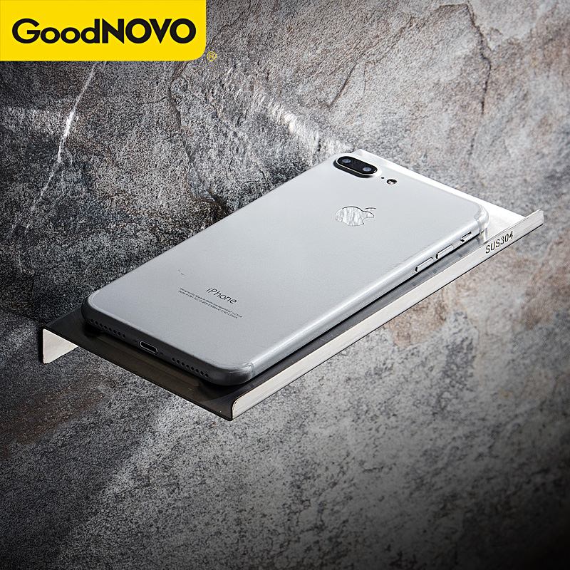 304不锈钢厕所浴室挂免打孔托盘