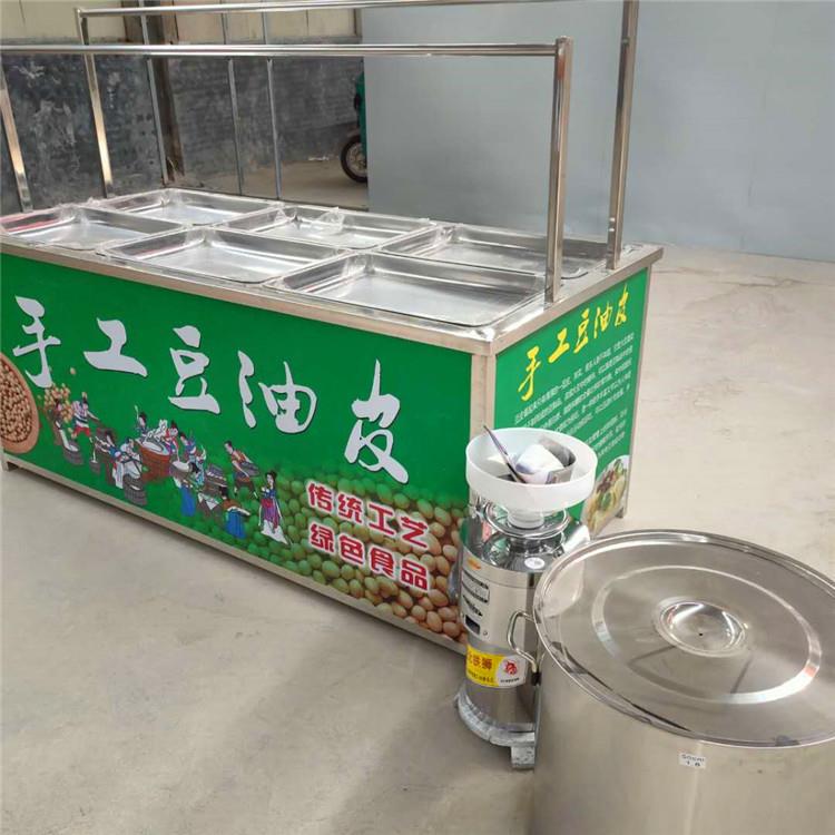 小型油皮机饭店式即食鲜腐竹油皮机方盒圆盒腐竹油皮机