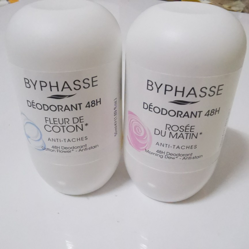 香港蓓昂斯BYPHASSE玫瑰花香木棉花香止汗露腋下出汗臭汗夏季狐臭