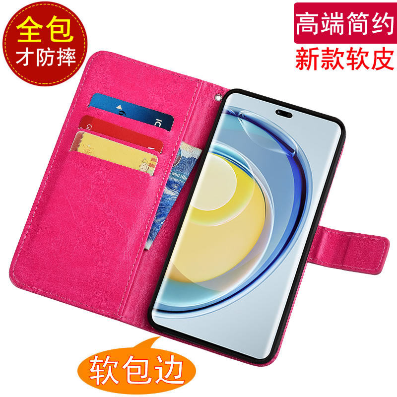 适用于华为畅享70X/活力版手机壳翻盖皮套磁扣BRE-AL80插卡男女款支架软胶保护套BRE-AL00a