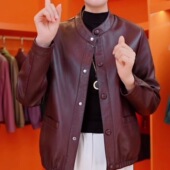 小个子风衣时尚 皮衣短外套女士装 高端爆款 2025年新款 上衣 春秋冬季