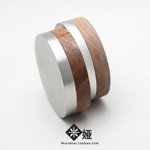 Bench 米娅品质 锤扁铜线银线 圆形金属垫板 Block 迷你敲线锤