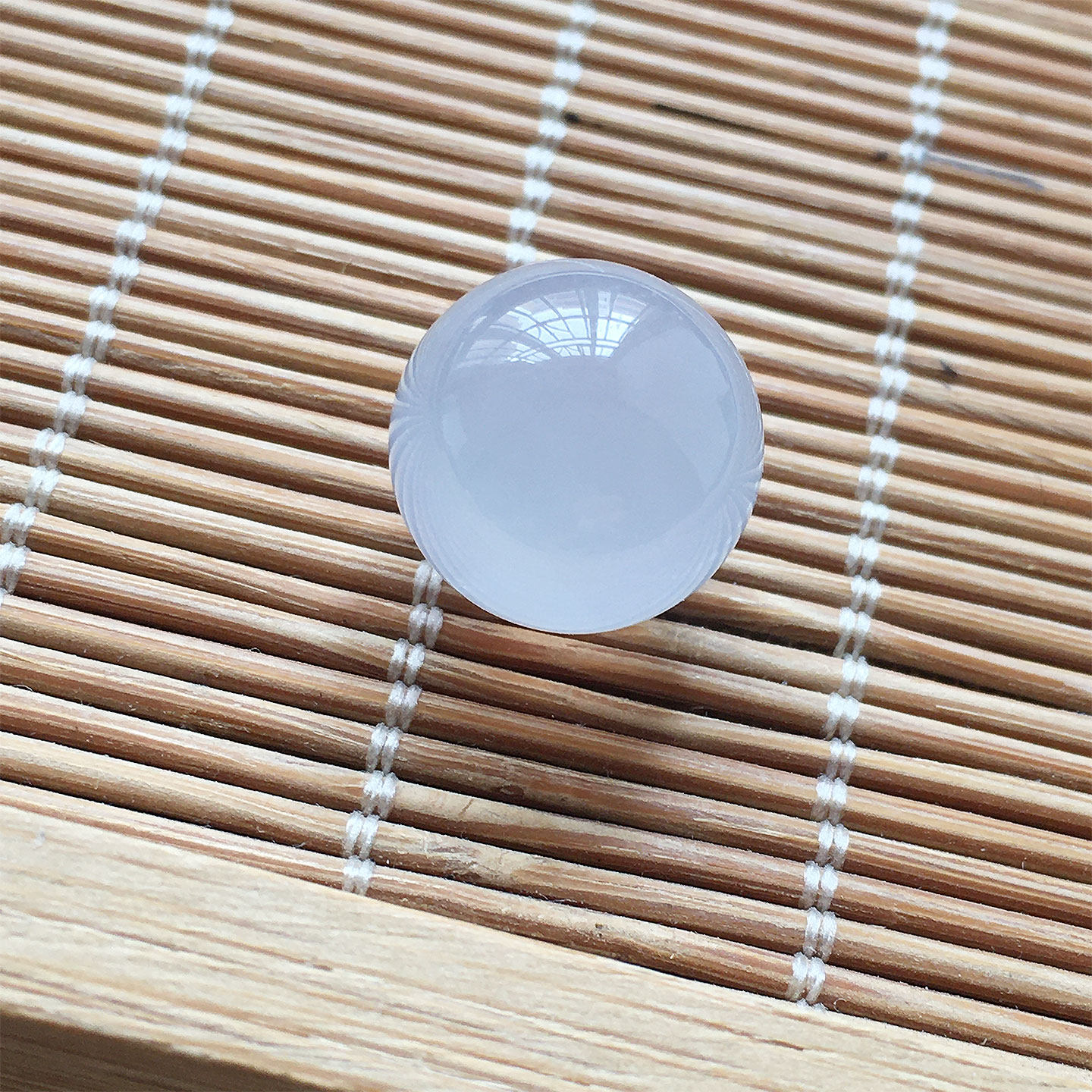 A货老坑种冰紫13mm翡翠圆珠配珠