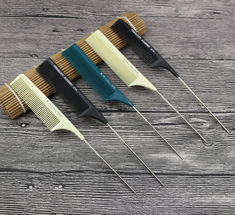 尖尾分针剪发梳造型晚妆盘